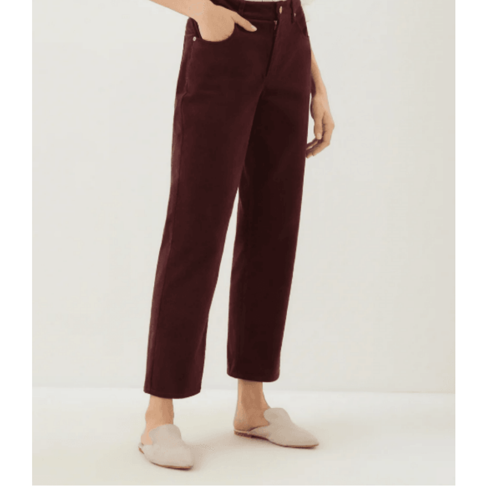 Karen Kane Corduroy Ankle Pants at Helen Ainson