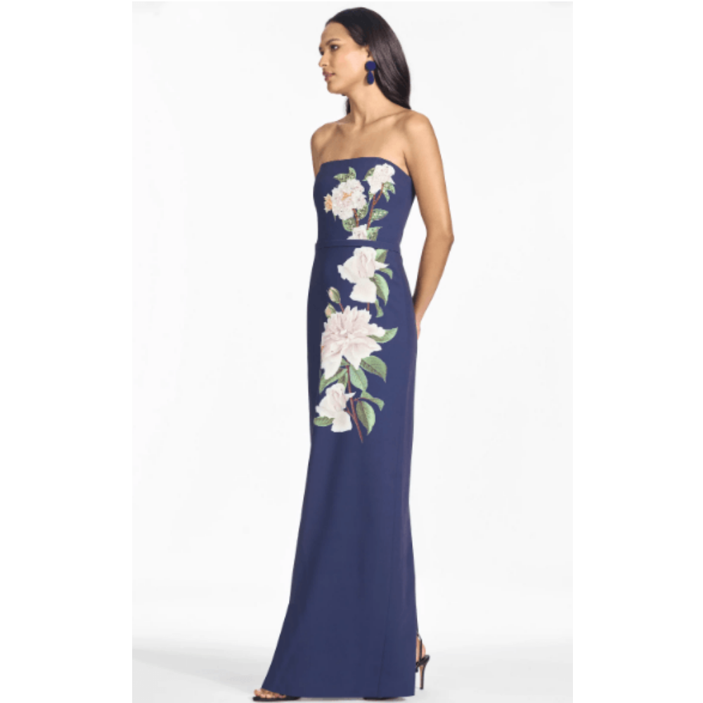 SACHIN & BABI EMBELLISHED SOPHIA GOWN - EVENING GARDENIA at Helen Ainson