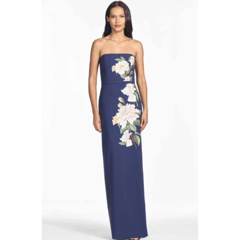 SACHIN & BABI EMBELLISHED SOPHIA GOWN - EVENING GARDENIA at Helen Ainson