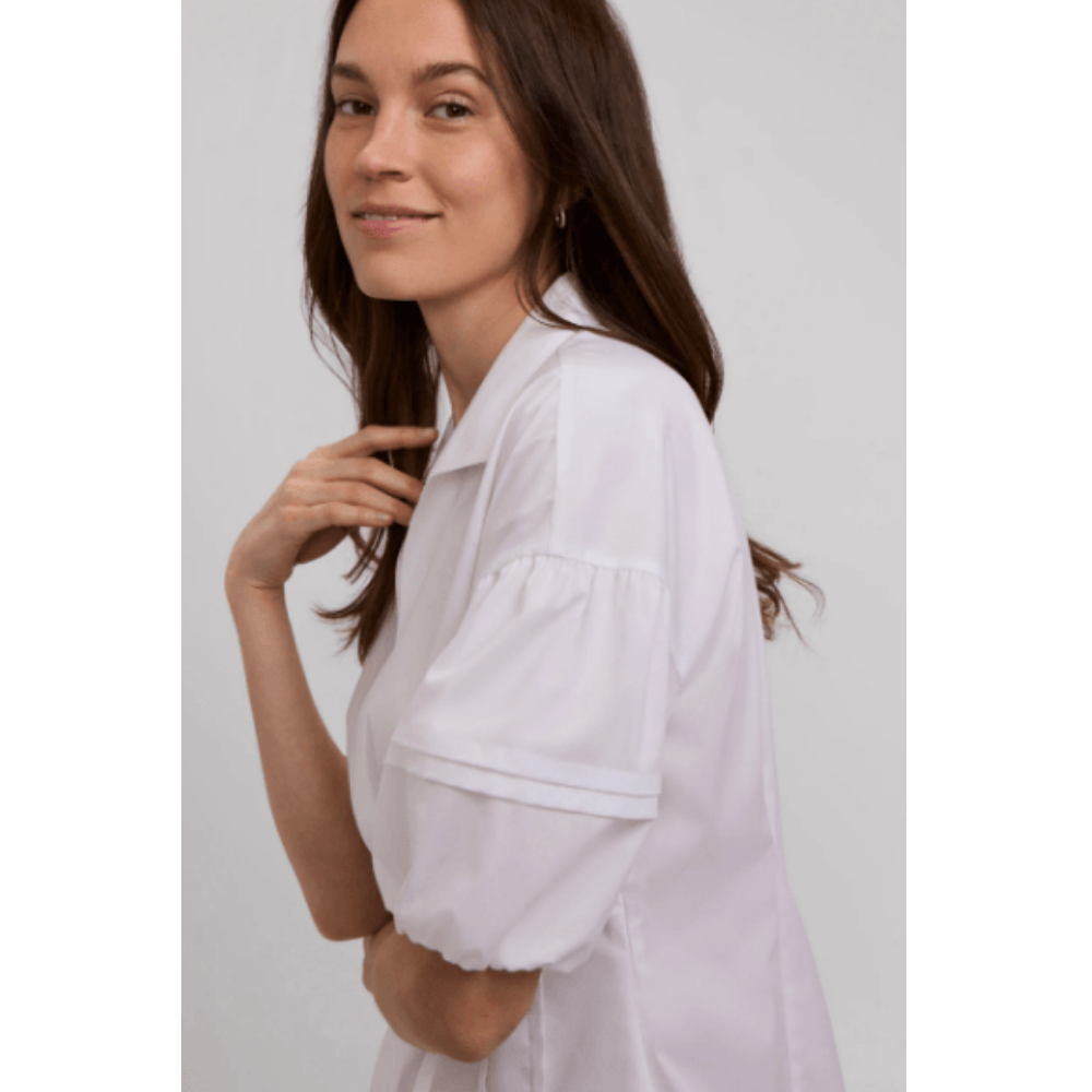 Foxcroft Lucia Elbow Sleeve Shirt at Helen Ainson