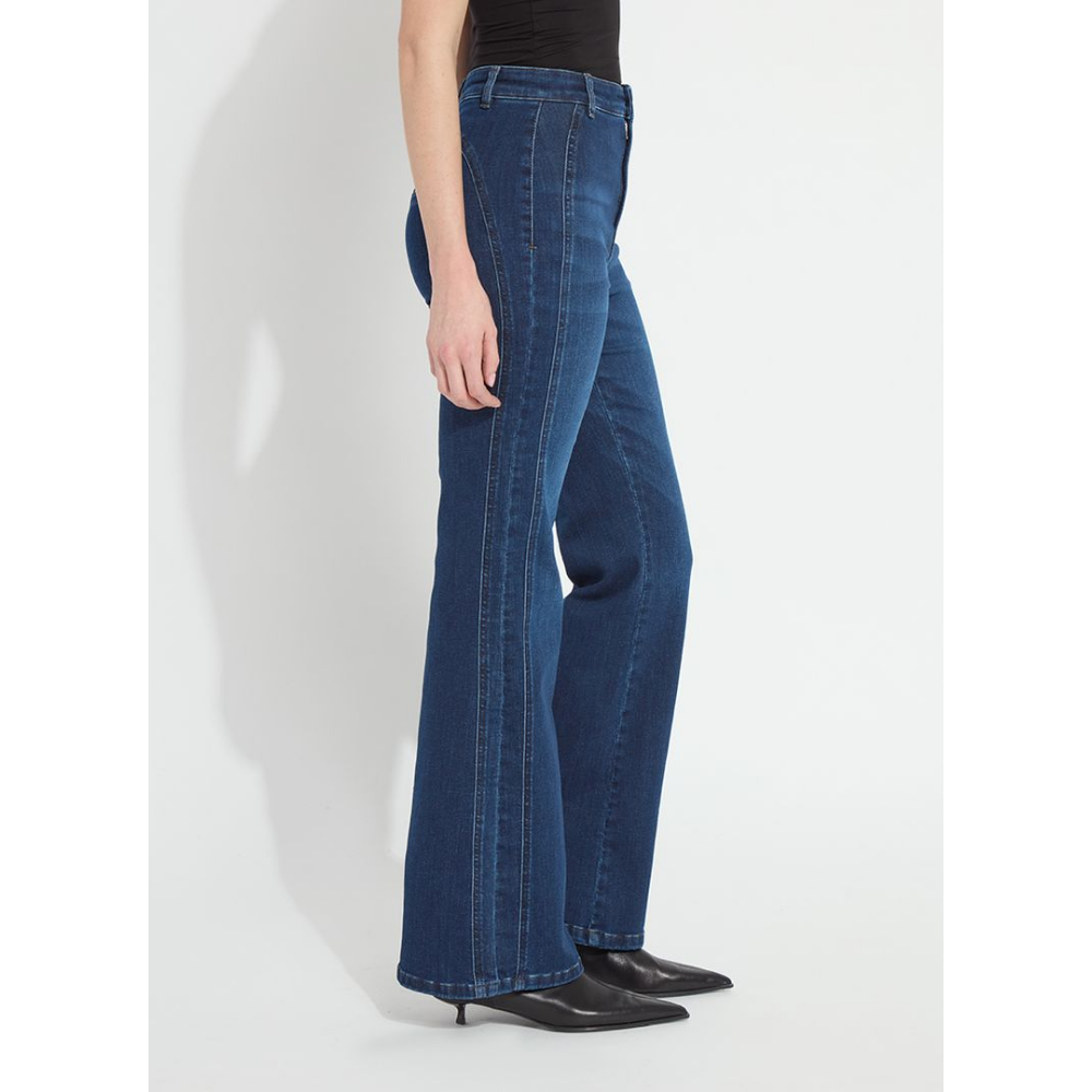 Lysse Liora Zip Front Denim Trouser at Helen Ainson