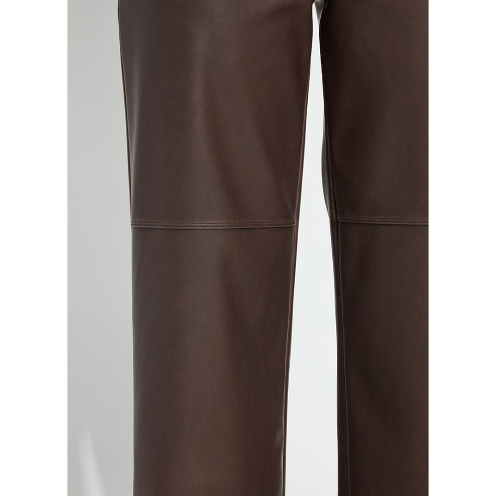 Lysse Cortina Hi Waist Wide Leg Vegan Leather at Helen Ainson