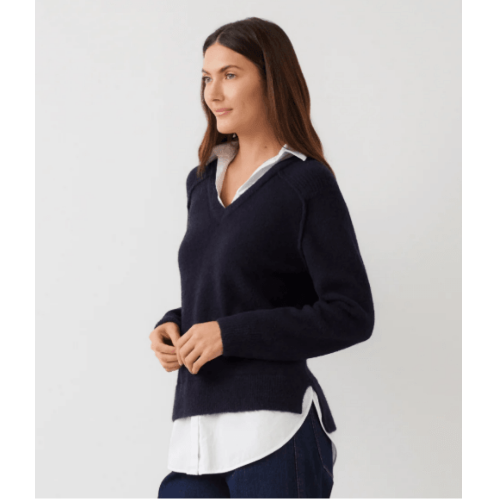 Karen Kane Layered Sweater at Helen Ainson