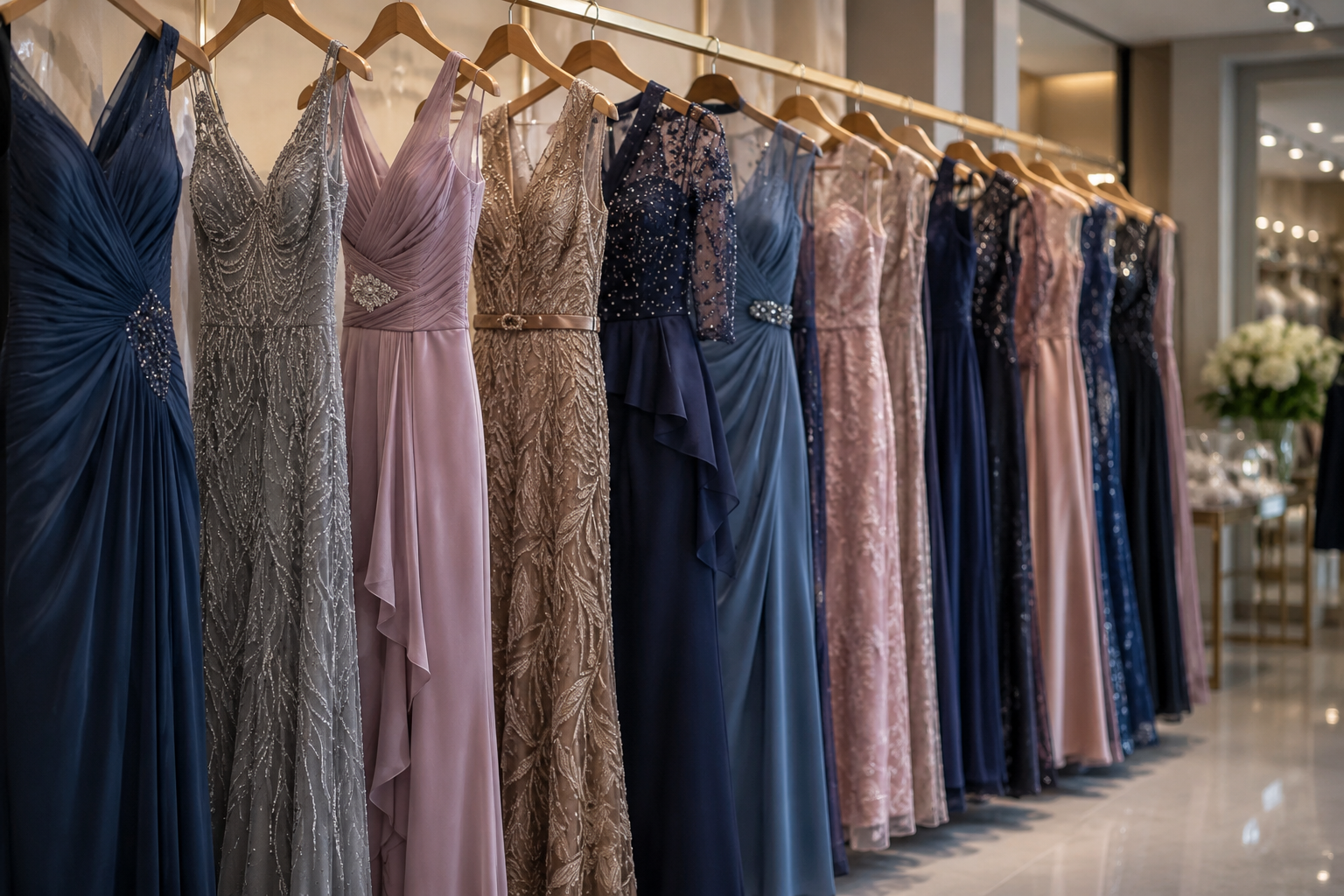 Elegant mother of the bride dresses for different wedding styles