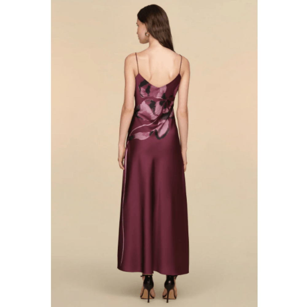 AMUR Coralee Printed Bias Dress at Helen Ainson