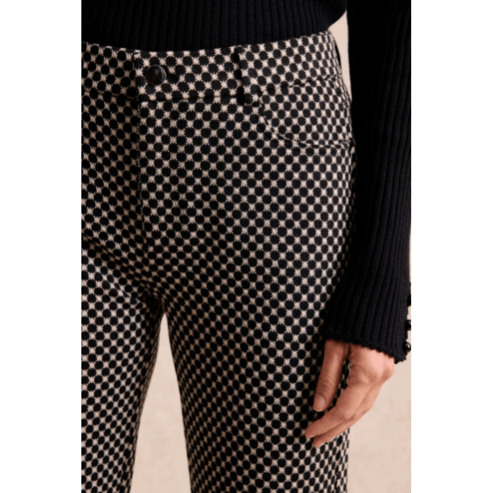 Leo & Ugo Straight-leg Patterned Trousers at Helen Ainson