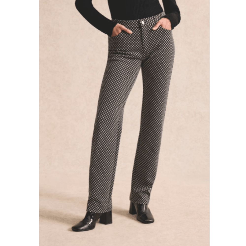 Leo & Ugo Straight-leg Patterned Trousers at Helen Ainson