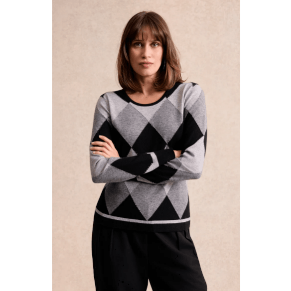 Leo & Ugo Argyle Sweater at Helen Ainson
